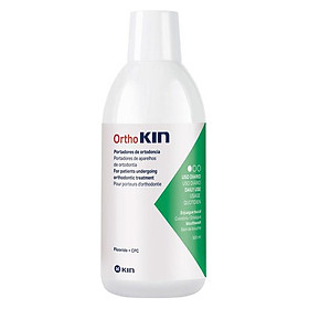 NƯỚC SÚC MIỆNG DÀNH CHO RĂNG NIỀNG ORTHO KIN 500ML