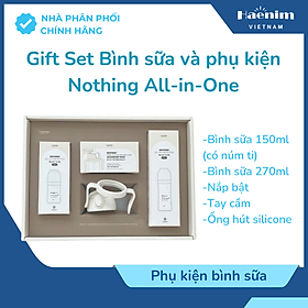 Haenim Set bình sữa và phụ kiện chuyển đổi Nothing All-in-one