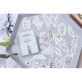 Bộ 46 Sticker Hoa Tuyết E118