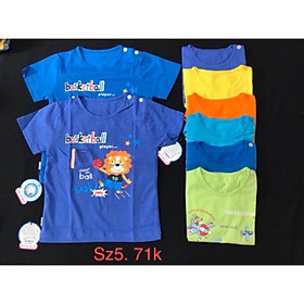 Áo sơ sinh gài nút vai Hello B&B tay ngắn