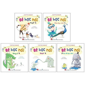 Bộ sách bé học nói 1 - bé ngoan ngoãn, lễ phép, hiểu chuyện