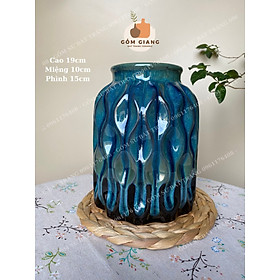 Mua Bình hoa lọ hoa decor trang trí men hoả biến gốm sứ Bát Tràng
