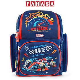 Ba Lô Fancy Champion Race - Dash Blue - Cleverhippo BC1110/BLUE