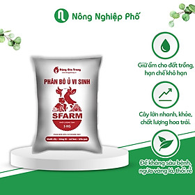 Phân bò ủ vi sinh SFARM đã qua xử lý - Túi 5kg