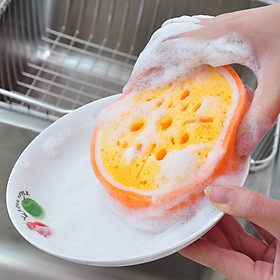 Mua Miếng Rửa Chén Bọt Biển Hình Trái Cây  Miếng Rửa Bát Đĩa Chất Liệu Sợi Microfibe Làm Sạch Vết Bẩn Dễ Dàng