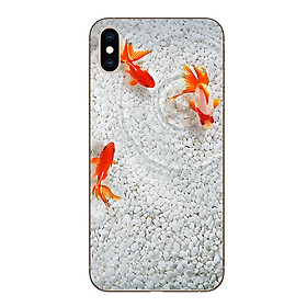 Ốp lưng dẻo cho Iphone XS Max -Cá Koi 02