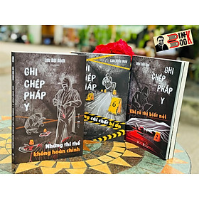 (COMBO 3 TẬP) GHI CHÉP PHÁP Y– Lưu Bát Bách; Lưu Hiểu Huy; Liêu Tiểu Đào - Linh Tử Dịch - Bebooks - AZ Việt Nam