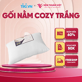 Mua Ruột Gối Nằm Thuần Việt Cozy Trắng Cao Cấp  Êm Ái Vượt Trội  Thoáng Mát