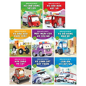 Combo 8 Quyển Những Chiếc Xe Hiệp Sĩ