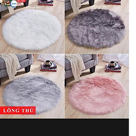 Mua Thảm Lông Tròn  Thảm Chùi Chân  Thảm Chụp Hình  Trang Trí  Thảm Đa Năng -PP3051