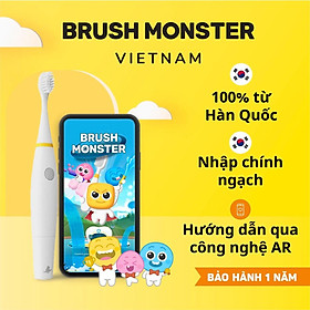 Bàn Chải Đánh Răng Điện Thông Minh Sonic Trẻ Em, BMT-1000, An Toàn