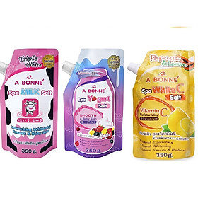 COMBO 3 GÓI MUỐI TẨY DA CHẾT BONNE 350G TỪ THÁI