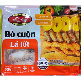 Bò Cuộn Lá Lốt 500g