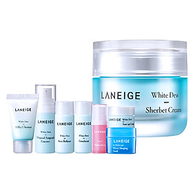 Bộ Kem Dưỡng Trắng Và Dưỡng Ẩm Laneige White Dew Sherbet Cream (50ml)