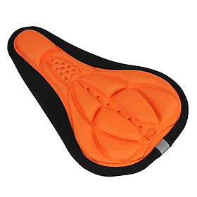 Bike Bicycle 3D Silicone Saddle Seat Pad Ultra Soft Thickened Gel Cycling