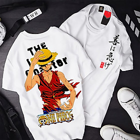 Áo One Piece Luffy ATT-06, Áo thun Anime Manga One Piece Monkey D. Luffy Unisex Nam Nữ