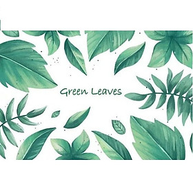 Mua Thảm đá siêu thấm Nhật bản họa tiết lá xanh