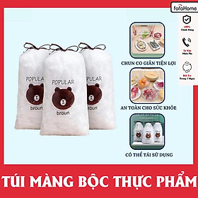 Mua Túi 100 Màng Bọc Thực Phẩm Có Chun  Túi Bọc Thực Phẩm PE Có Chun Bọc Đồ Ăn Co Giãn Tái Sử Dụng