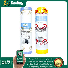 Mua Combo 2 lõi lọc nước 12 dùng cho các dòng máy NANO và UF  Lõi PP.2IN1.GAC  Cation  - Hàng Chính Hãng
