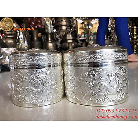 Mua Hộp Đựng Trầu Cau Ăn Hỏi Mạ Bạc