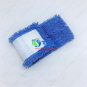 Mua Tấm lau thay thế 60cm MICROFIBER màu xanh  siêu thấm hút  siêu sạch