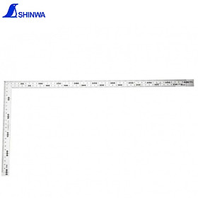 Mua THƯỚC KE VUÔNG INOX SHINWA - Thước ke vuông inox 500 x 250mm Shinwa 11207