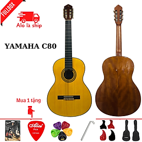 Đàn Guitar Classic Yamaha C80 + Tặng Kèm Bộ Phụ Kiện 6 Món