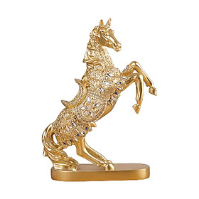Horse Statue Figurine Collection Decorative Ornament for Living Room Cabinet