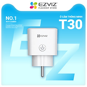 Mua EZVIZ Ổ CẮM THÔNG MINH T30  Kết nối WI-FI  Điều Khiển Từ Xa Qua Ứng Dụng Di Động  Lên Lịch Hẹn Giờ  Chịu Lửa 750°C  Tiết kiệm năng lượng Điều khiển bằng giọng nói GOOGLE&ALEXA --Hàng Chính Hãng