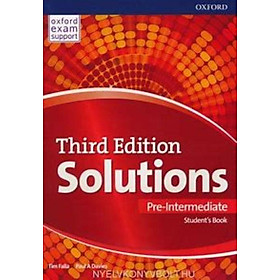 Solutions 3E Pre-Intermediate: Student's Book