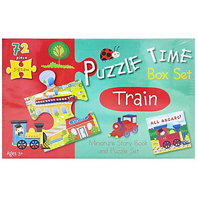 Hình ảnh Puzzle Time Box Set: Train