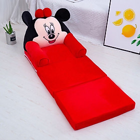 Mua Giường + Ghế Sofa 3 Tầng Ngộ Nghĩnh Cho Bé - Chuột Nơ Đỏ