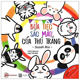 Ehon Màu Sắc - Bữa Tiệc Sắc Màu Của Thú Trắng - Cty TNHH Sách WABOOKS