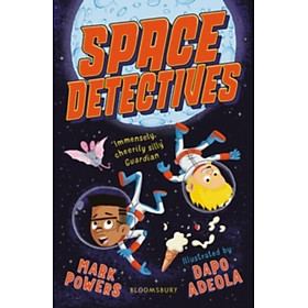 Sách - Space Detectives by Mark Powers (UK edition, paperback)