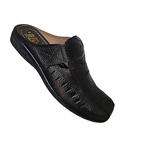 Dép Bít Mũi Nam HÀ NAM Da Bò Thật Cao Cấp GSB20129