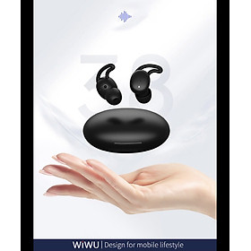 Tai nghe Wiwu ZERO BEANS T15 cho các thiết bị di động thiết kế tai nhỏ, nhẹ, giảm tiếng ồn vật lý, đeo lâu không bị đau tai - Hàng chính hãng