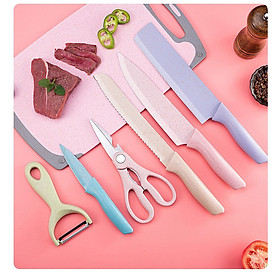 Mua Bộ dao kéo 6 món Everrich Kitchen lúa mạch BY9061