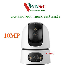 Camera IMOU trong nhà IPC-S2XEP-10M0S - 2 ống kính 10MP, Đàm thoại 2 chiều, Gọi 1 chạm, Đèn & còi - Tích hợp nút gọi trực tiếp - Hàng Chính Hãng