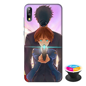 Ốp lưng điện thoại Asus Zenfone Max Pro M2 hình Bắn Súng tặng kèm giá đỡ điện thoại iCase xinh xắn - Hàng chính hãng