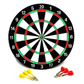Bảng Trò Chơi Phóng Phi Tiêu 28 Cm 2 Mặt Từ Tặng Kèm 4 Phi Tiêu Chân Kim Xịn PT12 Mới Nhất