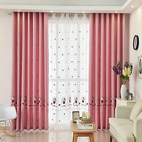 Mua Rèm cửa kitty thêu chỉ nổi cao cấp