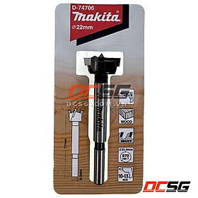 Mũi khoét gỗ chuôi tròn 15-35x77mm Makita | DCSG