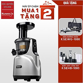 Mua Máy ép chậm Kuvings NS-120CBM2 (400ml) Tặng Bàn nướng điện KochStar KSEWG-1000 và Máy xay sinh tố Kochstar KSEHB-1000 - Hàng chính hãng