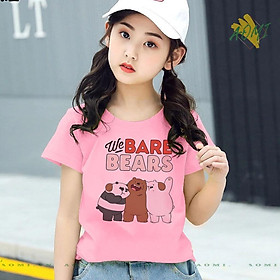 ÁO THUN GẤU WE ARE BEAR UNISEX PHÔNG NAM NỮ GIA ĐÌNH CẶP ĐÔI CÓ SIZE TRẺ EM CHO BÉ TRAI GÁI AOMIVN