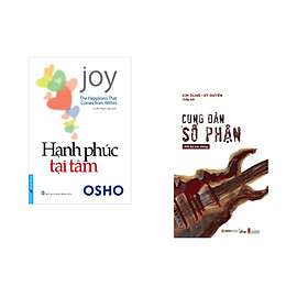 Combo 2 cuốn sách: OSHO - Hạnh Phúc Tại Tâm + Cung đàn số phận