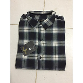 ÁO KHOÁC SƠ MI CARO UNISEX KHÔNG NÓN PHỐI TÚI