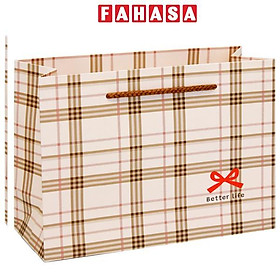 Túi Giấy Mi Ngang - Size M - Linh Lan - Mẫu 20