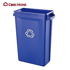 Thùng nhựa hình chữ nhật đa năng SVELTE TRUST 87L - nhiều màu - Xanh dương Recycling