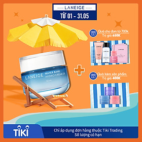 Kem dưỡng ẩm dành cho da dầu và da hỗn hợp Laneige Water Bank Hydro Cream Ex 50ml