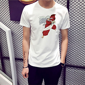 Áo Thun Nam Cực Hot - Chất Cotton - Dáng Body Thời Trang Hàn Quốc Giá Rẻ Cực Đẹp Kiểu Dáng Năng Động Cá Tính Siêu Hot Phù Hợp Đi Làm, Đi Chơi ANM-103 Inuyasha